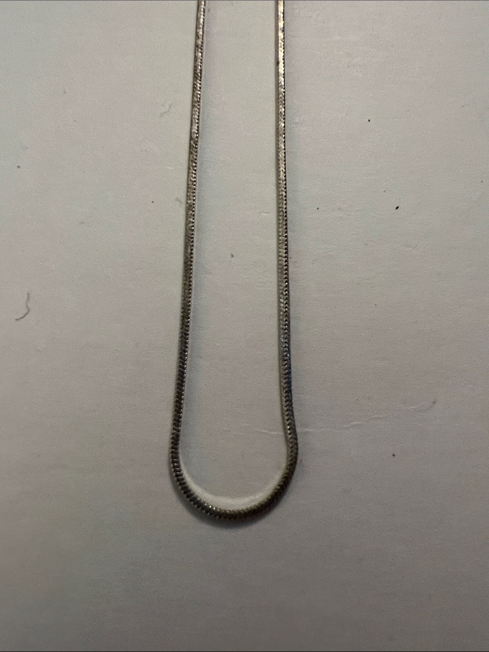 Silver-Tone Chain Necklace